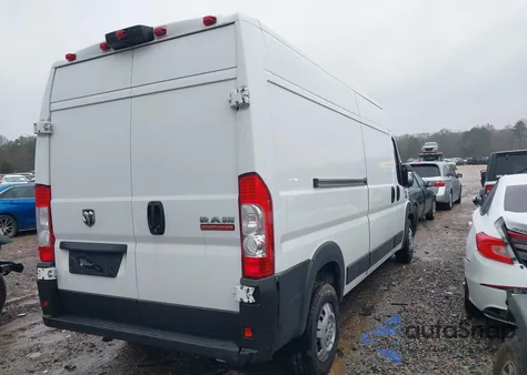 2022 Ram Promaster 2500 High Roof 159 Wb from USA, damaged, VIN 3C6LRVDG0NE123228